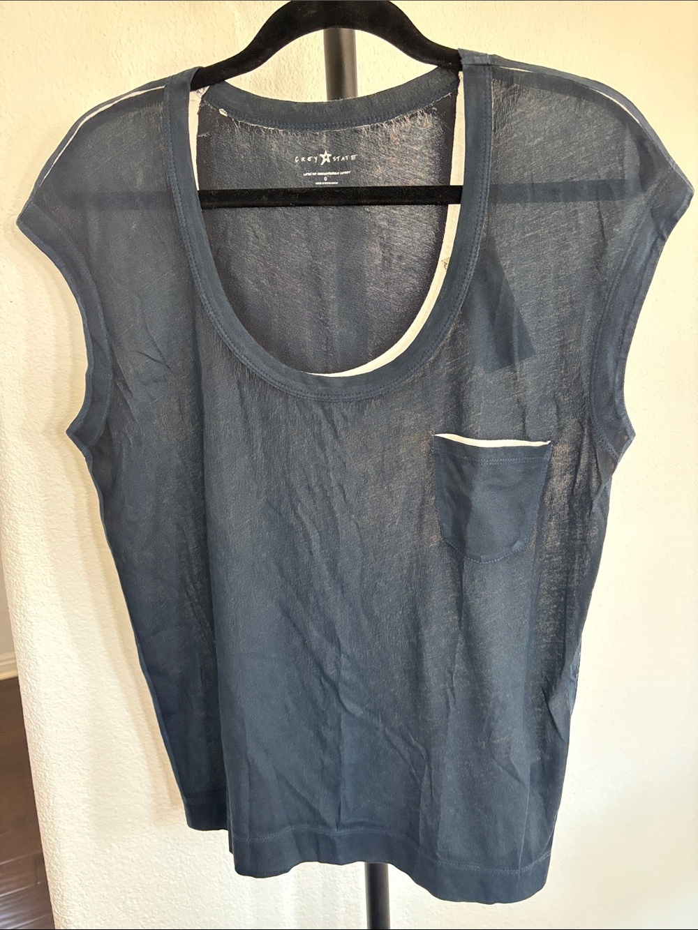 Grey State T Shirt NWT Size M